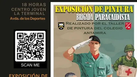 Expo pintura 72 aniversario BRIPAC - Imagen del Ayuntamiento de Paracuellos del Jarama