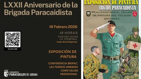 Expo pintura 72 aniversario BRIPAC - Imagen del Ayuntamiento de Paracuellos del Jarama