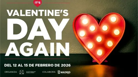 San Valent&iacute;n 2026 - Cartel de AEHM