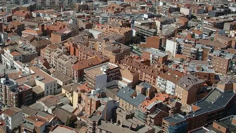 Vista a&eacute;rea del centro urbano de San Sebasti&aacute;n de los Reyes - Foto del Ayuntamiento de San Sebasti&aacute;n de los Reyes