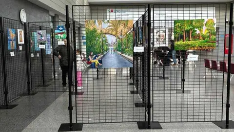 Exposici&oacute;n Colores que curan - Foto Hospital p&uacute;blico Universitario de Torrej&oacute;n