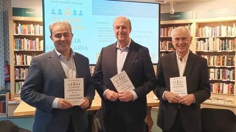 Acto de presentaci&oacute;n del libro El buen gobierno de la familia empresarial de Jos&eacute; Antonio Moreno - Foto de LID Editorial en la Casa del Libro de Madrid