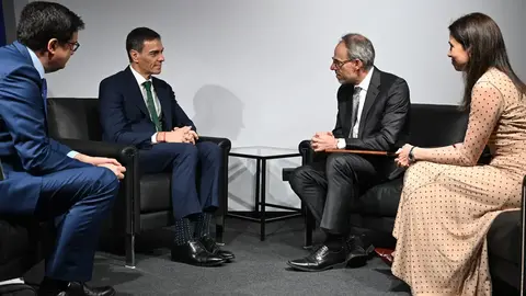 Reuni&oacute;n entre el Gobierno de Espa&ntilde;a y Amazon en el Mobile World Congress Barcelona 2026 - Foto de Amazon