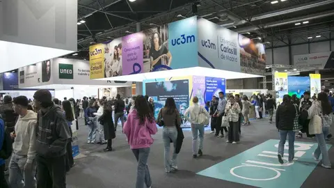 Estudiantes y profesionales, en la Semana de la Educaci&oacute;n del a&ntilde;o pasado - Foto de Ifema