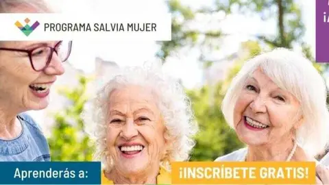 Cartel Salvia Mujer - Imagen del Ayuntamiento de San Sebasti&aacute;n de los Reyes