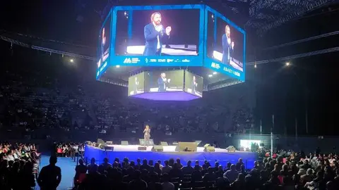 Juan Soto Ivars en su intervenci&oacute;n en el Madrid Economic Forum