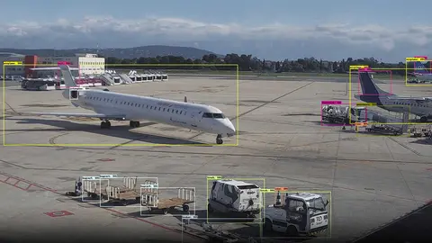 Proyecto anal&iacute;tica de v&iacute;deo - Foto Aena