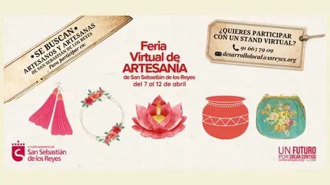 Feria virtual de artesan&iacute;a - Imagen del ayuntamiento de San Sebasti&aacute;n de los Reyes