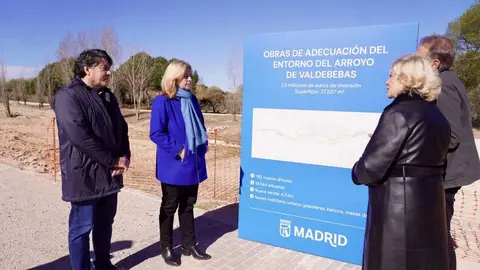 La vicealcaldesa, Inma Sanz, ha visitado la zona junto a la delegada de Obras y Equipamientos, Paloma Garc&iacute;a Romero, y el concejal de Hortaleza, David P&eacute;rez
