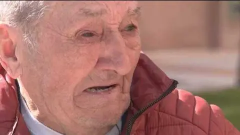 Arsenio, el vecino afectado - Foto de Telemadrid