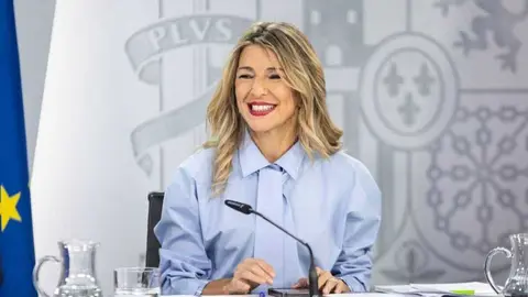 Yolanda D&iacute;az - Foto del Ministerio de Trabajo y Econom&iacute;a Social