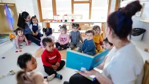 Imagen de archivo peques en Escuela Infantil Municipal Mar&iacute;a Moliner (Tetu&aacute;n)