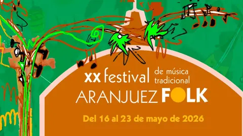 Cartel de Aranfolk - Imagen del Ayuntamiento de Alcal&aacute; de Henares