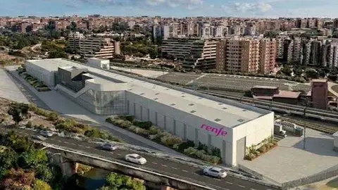 Base mantenimiento trenes M&oacute;stoles - Foto de Renfe