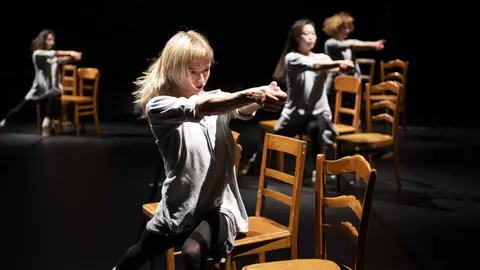Imagen del espect&aacute;culo 'Rosas Danst Rosas', de Anne Teresa de Keersmaeker