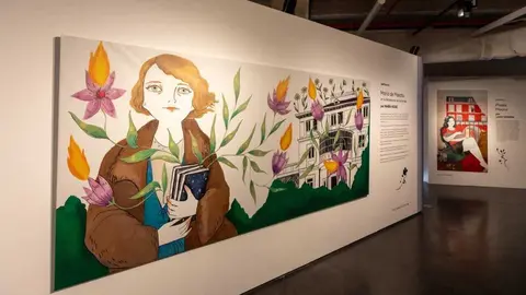 Imagen de una de las obras de la exposici&oacute;n &lsquo;Ic&oacute;nica Madrid. Una ciudad de cuento&rsquo;