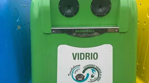 Contenedor de vidrio - Foto del Ayuntamiento de Torrelodones