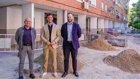 Obras Barrio Fronteras - Foto del Ayuntamiento de Torrej&oacute;n de Ardoz