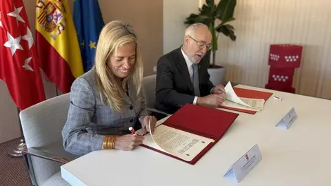 Acuerdo de la Comunidad de Madrid y la Real Academia de Ingenier&iacute;a - Foto de la Comunidad de Madrid