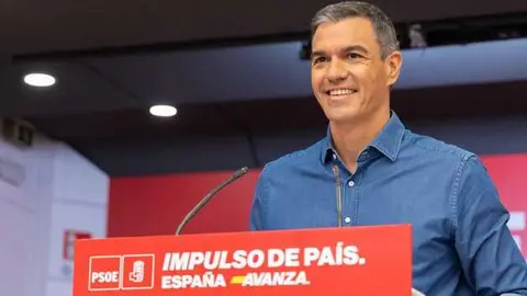 Pedro S&aacute;nchez, durante una intervenci&oacute;n | Foto de PSOE