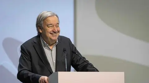 Ant&oacute;nio Guterres, secretario general de la ONU - Foto de ONU Cambio Clim&aacute;tico/Kiara Worth - Servimedia