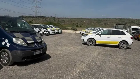 Imagen de veh&iacute;culos que forman parte de la subasta