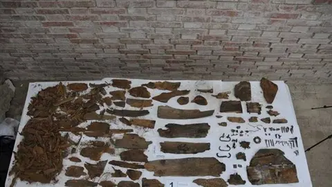 Restos Miguel de Cervantes en el convento de las Trinitarias de Madrid - Ayuntamiento Madrid