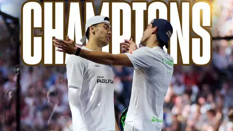 Leo Augsburger y Juan Lebr&oacute;n ganan el Bruselas Premier Padel P2 - Foto de Premier Padel FIP