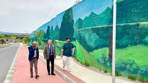 Gran mural en la Avenida de San Pablo - Foto del Ayuntamiento de Villanueva del Pardillo