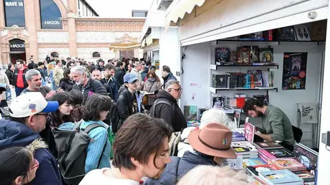 Mathieu Burniat firmando