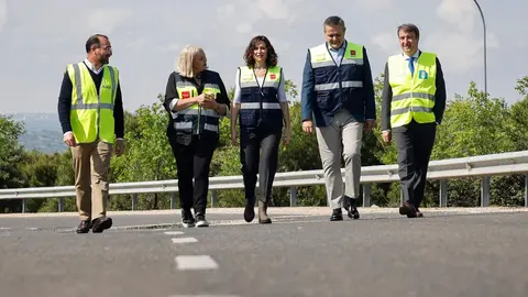 Ayuso en la apertura del primer tramo de  ampliaci&oacute;n de la M-607 - Foto Comunidad de Madrid
