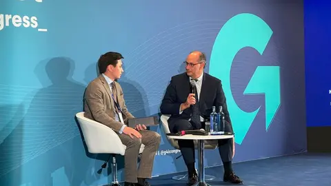El consejero L&oacute;pez-Valverde, en el foro GovTech 4 Impact World Congress - Foto Comunidad de Madrid