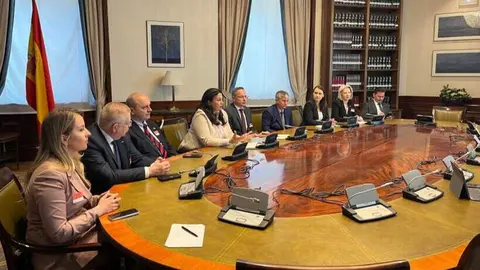 Visita de trabajo de la red parlamentaria internacional #United4Ukraine (U4U) a Espa&ntilde;a - Foto de la Embajada de Ucrania en Espa&ntilde;a