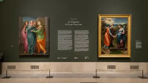 Imagen de La Visitaci&oacute;n en las salas del Museo del Prado. Foto &copy; Museo Nacional del Prado