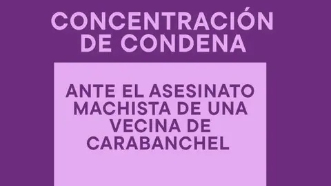 Cartel de M&aacute;s Madrid para la protesta 