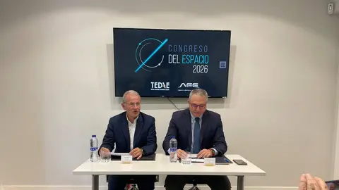 Rueda de prensa de la presentaci&oacute;n del congreso - Foto de Asociaci&oacute;n Espa&ntilde;ola de Empresas Tecnol&oacute;gicas de Defensa, Seguridad, Aeron&aacute;utica y Espacio (TEDAE)