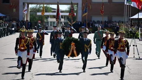 Jura de bandera en Valdemoro
