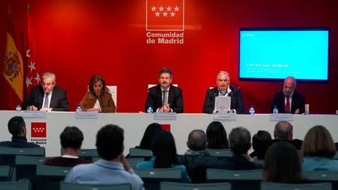 Mariano de Paco Serrano, en su presentaci&oacute;n en la sede de la Consejer&iacute;a - Foto Comunidad de Madrid