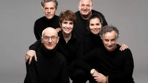Miguel Hermoso, Mariano Llorente, Adriana Ozores, Loreto Maule&oacute;n, Jes&uacute;s Barranco,
Joserra Iglesias (de izda. a dcha. empezando por arriba) | Foto: Javier Naval