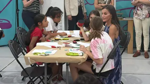 La Reina, en la Feria del Libro de Madrid - Foto de Casa del Rey