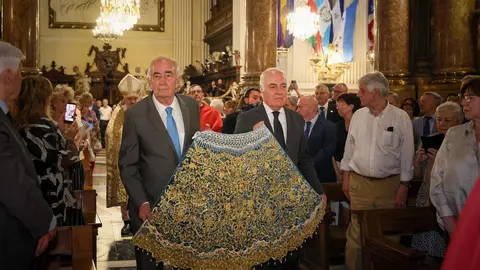 Amado Franco y Jos&eacute; Luis Rodrigo, presidente y director general de Fundaci&oacute;n Ibercaja