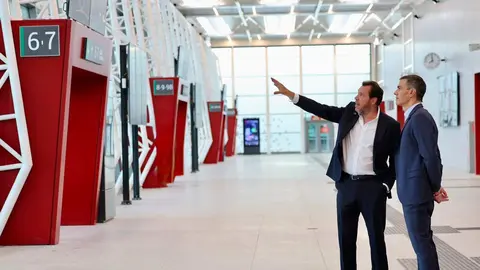Chamart&iacute;n-Clara Campoamor estrena su gran vest&iacute;bulo principal y duplica la capacidad de sus v&iacute;as de alta velocidad - Foto del Ministerio de Transportes