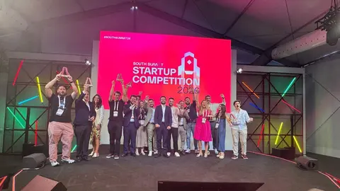 Foto de las startups ganadoras en South Summit Madrid 2026