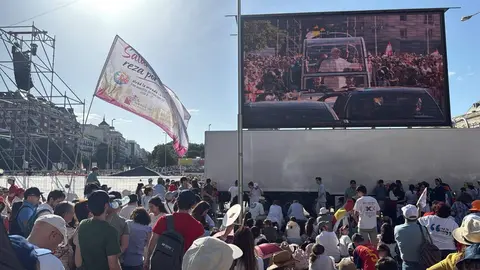 Visita Papa Le&oacute;n XIV