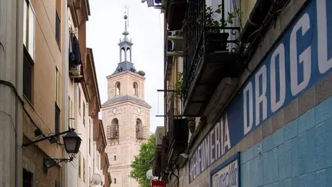Imagen de archivo casco hist&oacute;rico de Vic&aacute;lvaro