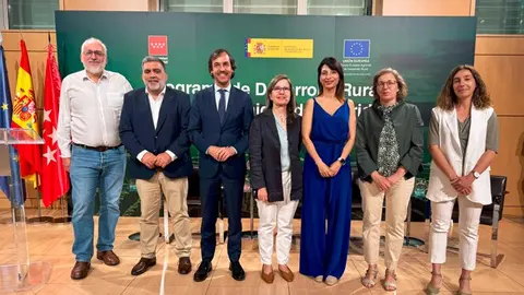 El viceconsejero Garc&iacute;a ha expuesto hoy los resultados del Programa  de Desarrollo Rural - Foto Comunidad de Madrid