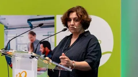 Celia Dom&iacute;nguez Valverde, coordinadora de la Secretar&iacute;a Confederal de Formaci&oacute;n y Empleo de CCOO en la jornada de clausura de Universidad Pyme