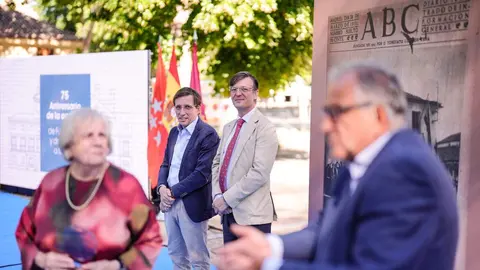 El alcalde de Madrid, Jos&eacute; Luis Mart&iacute;nez-Almeida, preside el acto de celebraci&oacute;n del 75&ordm; aniversario de la adhesi&oacute;n de El Pardo y Fuencarral a Madrid