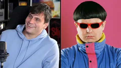 Gaspi y Oliver Tree - Montaje propio. Foto de Jordi Wild y foto de las rrss de Oliver Tree