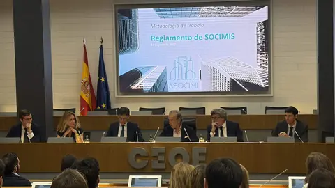 Asocimi presenta en la CEOE un texto articulado con 34 propuestas para Blindar la seguridad jur&iacute;dica de las Socimis - Foto de Asocimi